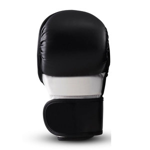 Gants de boxe en cuir, nouveau design, professionnels, sur mesure, demi-doigts, MMA, pour adultes, imperméables et respirants. - Product Image 1