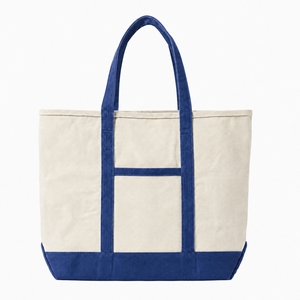 Sac de voyage utilitaire en toile de coton extra épaisse 800 GSM, sac de week-end en toile de coton durable avec fermeture à glissière - Product Image 1