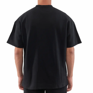 เสื้อยืดเบสบอลผ้าตาข่ายคอตตอนสั่งทำขายส่ง พิมพ์ลายทรงบ็อกซี่ คอวี ตัดสั้น ทรงโอเวอร์ไซส์ สำหรับผู้หญิง - Product Image 4