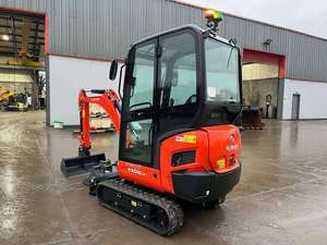 Miniexcavadora KUBOTA KX016-4 de Buena Calidad, 2.5 Toneladas, Diésel, Hidráulica, Microexcavadora - Product Image 3