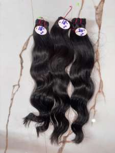 Extensiones de Cabello Humano Indio Virgen 100% Sin Procesar de un Solo Donante, Venta al Por Mayor - Product Image 5