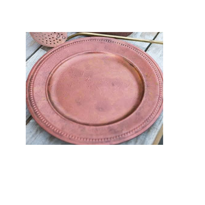 Assiette de Présentation Écologique en Bois, Décorative et Polie, Vaisselle Glamour pour Mariages et Fêtes, Faite à la Main, Compatible Lave-Vaisselle, Personnalisable - Product Image 4