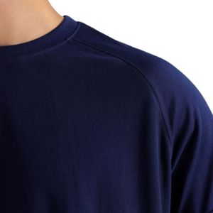 Nueva Camiseta de Hombre con Contraste de Color, Logotipo Personalizado, Manga Raglán, Cuello Redondo, Estilo Casual Urbano, Algodón - Product Image 5