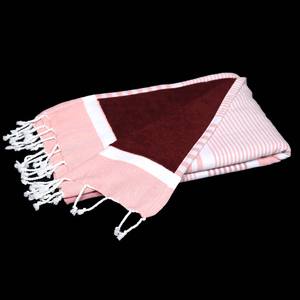 Toalla de Playa Fouta a Rayas Moderna de Secado Rápido con Logotipo y Diseño Personalizados - Product Image 3