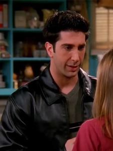 เสื้อแจ็คเก็ตหนังเดวิด ชวิมเมอร์ จากซีรีส์ Friends ซีซั่น 4 - Product Image 4