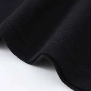 T-shirt d'été ample et respirant pour homme en toile 100 % coton, col rond, imprimé sérigraphié, grammage lourd, coupe oversize - Product Image 5