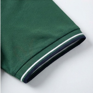 Camisa de Manga Corta Azul Marino para Hombre, 100% Poliéster Piqué, Casual, Transpirable, Antiarrugas, Corte Regular, Diseño de Punto Sólido - Product Image 6