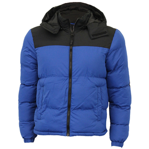 <b>Mens</b> Thermal Shiny Hooded Puffer <b>Jacket</b>, Insulated Winter Coat, Water Resistant Down Padded Puffy <b>Jacket</b> Manufacturer - Product Image 3