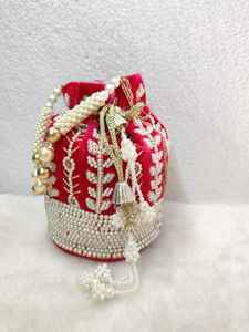 Pearl <b>Potli</b> <b>Bag</b> - Product Image 3