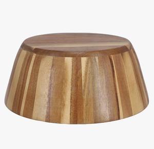 Tazón de Madera Hecho a Mano Minimalista, Tazón de Ensalada de Madera Natural para Cocina, Comedor y Decoración del Hogar a Precio Económico - Product Image 3