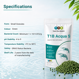 อาหารเสริมสำหรับการเลี้ยงกุ้ง |   T1B อะควา เอส โปรไบโอติกธรรมชาติสำหรับการใช้งานในอุตสาหกรรมเพาะเลี้ยงสัตว์น้ำเชิงพาณิชย์ - Product Image 5