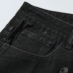 Shorts en jean pour hommes 2025 – Nouvelle collection, qualité supérieure, coupe slim, effet vieilli, uniques et stylés pour festivals et soirées – Service OEM - Product Image 4