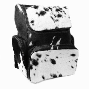 Sac à dos vintage en cuir pleine fleur fait main, sac de voyage et d'école en cuir de vachette, sac à dos de mode haut de gamme pour femmes et hommes, durable LHBP-0075 - Product Image 4