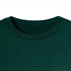 New Heavy Weight Thick Crewneck Oversized Cropped Sweatshirt Custom Logo Solid Fleece <b>Pullover</b> <b>Men</b> new - Product Image 4