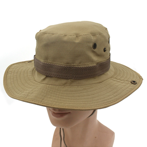 Sombrero de pescador de ala ancha para exteriores, para pesca, montañismo, senderismo, protección solar, camuflaje, liso, informal, para viajes, ¡Gran oferta! - Product Image 4