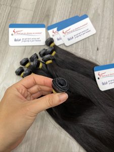 [Genius Weft] Ombre 613 Rubio Marrón - Cabello Humano Vietnamita Virgen - Doble Trama con Puntas Completas 100g/Paquete Paquetes de Cabello Virgen - Product Image 3