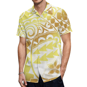<b>Lilac</b> <b>Men's</b> Tropical Floral Knitted Short Sleeve <b>Shirt</b> Casual Hawaiian Beach Vacation <b>Shirts</b> - Product Image 2