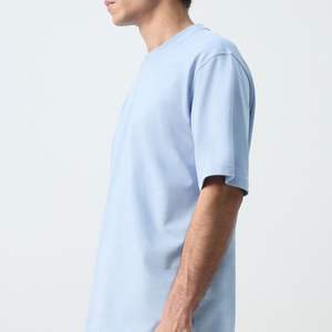 T-shirts décontractés surdimensionnés pour hommes 100 % coton, personnalisables avec logo, fabricant OEM/ODM, teinture unie, haute qualité - Product Image 5