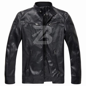 Veste en cuir d'agneau de qualité supérieure pour homme, cuir véritable, édition limitée avec broderie en diamant, vêtements en cuir de haute qualité et tendance - Product Image 6