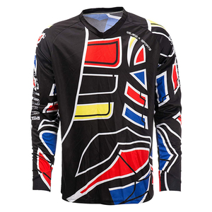 Traje de Motociclismo Todoterreno Versátil y Elegante para Hombre, Camiseta de Manga Larga Transpirable y Absorbente de Sudor, % Poliéster - Product Image 1