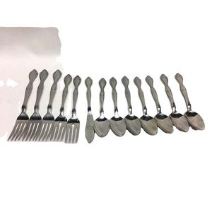 New Design Stainless Steel <b>Cutlery</b> <b>Set</b> with Unique Modern Design Royal Look <b>Cutlery</b> for Restaurant Wedding Home Hotel - Product Image 1