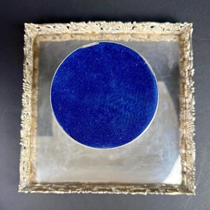 Rectangular Silver <b>Cake</b> <b>Stand</b> Handmade With Grape Vine Pattern Decorative Display Tray - Product Image 5