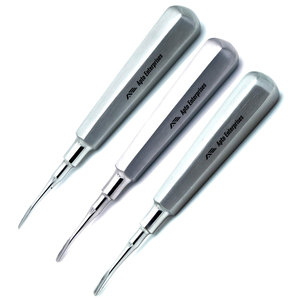 Juego de Elevadores Dentales para Extracción de Raíces, Instrumentos Quirúrgicos con Punta Curva de 2mm, 3mm, 4mm, Acero Inoxidable, para Cirugía Oral y Extracción Dental - Product Image 6