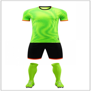 Men's Soccer Uniform Set <b>Short</b> Sleeve Crew Neck Gradient Blue Black <b>Shorts</b> Moisture Wicking Spandex/Cotton Breathable Front - Product Image 6