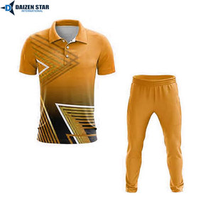Men's Green Geometric Print Quick Dry cricket uniform With Matching <b>Pants</b> Regular Fit All Seasons Short Sleeve Sportswear Set - Product Image 4