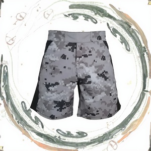 Custom Logo Solid 2-in-1 MMA <b>Shorts</b> Anti-Chafing <b>Liner</b> Training <b>Running</b> Fitness Canvas Polyester/Cotton Waterproof for Men - Product Image 3