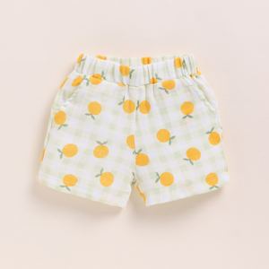 ชุดผ้ามัสลินแจ๊บลาผ้าออแกนิกพิมพ์ลายสีส้ม - Product Image 5