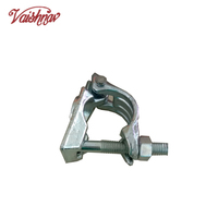 Coupleur demi-double pivotant forgé en acier léger galvanisé, norme industrielle BS-1139/EN74, 48,3 mm, durable, pour échafaudage de haute performance