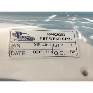 PerSys MP.4.011 PBT Wear Ring, 500020282, 174174 - อุปกรณ์และชิ้นส่วนเซมิคอนดักเตอร์ระดับโลกที่เชื่อถือได้ - Product Image 4