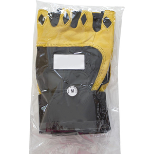 Guantes de levantamiento de pesas de silicona antideslizantes con diseño de panal y soporte extendido para la muñeca - Guantes transpirables de medio dedo para entrenamiento de fuerza - Product Image 5