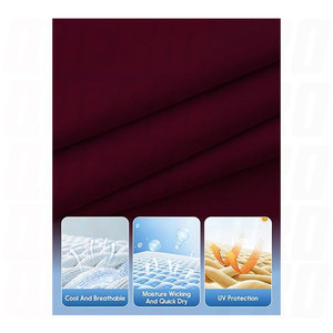 เสื้อบาสเก็ตบอลพิมพ์ลายแบบซับลิเมชั่นตามสั่ง แห้งเร็ว น้ำหนักเบา ผลิตจากโพลีเอสเตอร์ ชุดกีฬา OEM สำหรับผู้ใหญ่ วิ่ง เดินป่า - Product Image 5