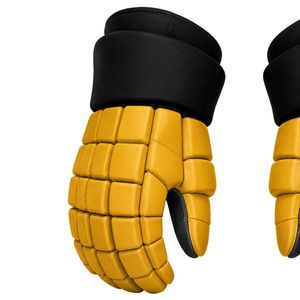 Guantes de Hockey Duraderos para Jugadores, Guantes Deportivos Acolchados con Protección para Muñeca, Dedos y Manos para Entrenamiento y Práctica - Product Image 3