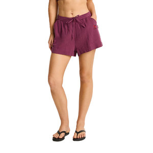 Short de plage pour femme Solid Trader, qualité professionnelle, résistant aux intempéries, hydrofuge, séchage rapide, léger, avec cordon élastique - Product Image 4
