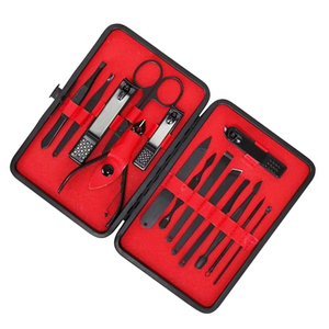 Cheap OEM High Quality Luxurious 5 in 1 Pedicure <b>Nail</b> Clippers Kit Grooming Stainless Steel Manicure <b>Set</b> - Product Image 3