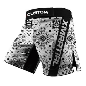 Shorts de sport pour hommes, course à pied, gym, entraînement, tissu Oxford écologique, imprimé par sublimation, taille mi-haute élastique, légers - Product Image 3