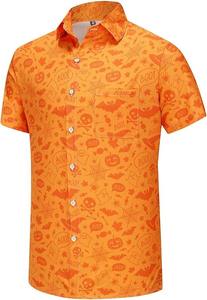 เสื้อเชิ้ตฮาวายแฟลนเนลผู้ชายแฟชั่นใหม่ราคาถูกจากโรงงาน คุณภาพเยี่ยม รับสกรีนโลโก้/สีตามสั่ง ระบายอากาศได้ดี เป็นมิตรกับสิ่งแวดล้อม น้ำหนักเบา - Product Image 2