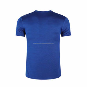T-shirt pour homme à manches courtes, en tissu polaire 100% coton/polyester, respirant, séchage rapide, écologique, anti-UV, de haute qualité - Product Image 1