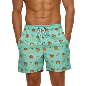 Pantalones Cortos Deportivos Personalizados con Logotipo para Hombre, Cintura Media, Cordón Ajustable, Secado Rápido, Poliéster, Diseño Casual con Estampado Frontal - Product Image 3