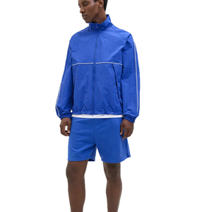 Mens Daily Exercise <b>Jacket</b> <b>Lightweight</b> Sports Layer with Full Zip Breathable Comfort Design Custom OEM ODM Factory Direct - Product Image 1