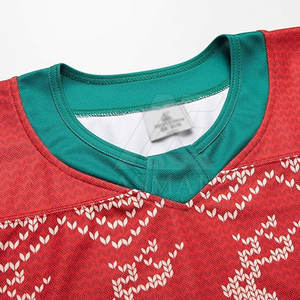 Jersey de Hockey sobre Hielo de Primera Calidad, Sublimado, para Equipo Profesional, Tejido de Secado Rápido - Product Image 2