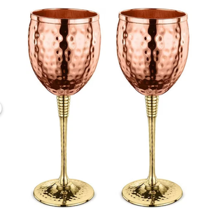 Copa de Cerveza Dorada, Diseño Moderno, Copa de Vino, Vajilla de Bar, Fabricante Mayorista, Color Dorado, Cáliz para Mesa - Product Image 6