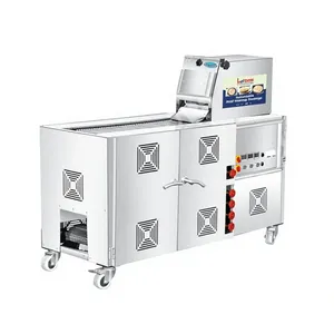 Machine à rouler les roti Leenova Kitchen Equipment, type convoyeur automatique, capacité de 1000 roti par heure, modèle gaz et électrique - Product Image 4