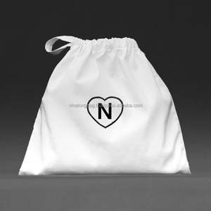 กระเป๋าผ้าฝ้ายลายพรางวินาลอน พร้อมเชือกผูก ปิดซิป หูหิ้วแบบเชือก รับทำโลโก้ ป้องกันฝุ่น  OEM - Product Image 5