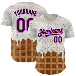 Maillot de baseball imprimé personnalisé pour hommes et femmes, col en V sur le devant, demi-manches, tissu respirant, uniforme d'équipe, style streetwear - Product Image 2