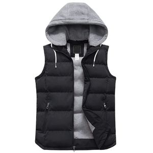 Chaleco Acolchado para Hombre, Estilo Hip Hop, con Cierre de Cremallera, Cuello en V, Impermeable, Transpirable, con Calefacción, Ecológico, para Otoño, con Logotipo Personalizado - Product Image 2