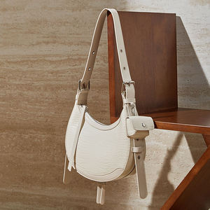 Customized Cotton <b>Canvas</b> Tote Bag with Embossed Design <b>Plain</b> Dyed 80g Fabric <b>Large</b> Capacity Shoulder Drawstring Model 2646 - Product Image 3
